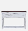Hadley Sheesham Wood Console Table In Distress Finish