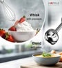 Hafele Chromatic Hand Blender, 9 Variable Speed Control Functions, Rapid Turbo Mode Technology, Stainless Steel, Low Noise,100% Copper Motor, 600 Watts