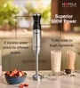Hafele Chromatic Hand Blender, 9 Variable Speed Control Functions, Rapid Turbo Mode Technology, Stainless Steel, Low Noise,100% Copper Motor, 600 Watts