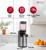 Hafele Magnus Prime Cold Press Juicer, 100mm Wide Chute, All-in-1 Fruit & Vegetable Juicer, 50RPM Speed for Max Nutrition,Maximum Extraction of Juice, 250W-Black Hafele Magnus Prime Cold Press Juicer, 100mm Wide Chute, All-in-1 Fruit & Vegetable Juicer, 50RPM Speed for Max Nutrition,Maximum Extraction of Juice, 250W-Black