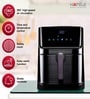 Hafele NOIL 6.3L Digital Air Fryer with 360  Rapid Air Circulation Technology & Touch Panel, Uses 90% Less Oil, 8 Preset Menus, Non-Stick Basket with 6.3 L Capacity,1700W, (Black)