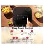 Hafele NOIL STEAM Air Fryer, 6.7L Digital Air Fryer with 360  Steam + Rapid Air Circulation Technology & Touch Panel, 8 Preset Menus, Non-Stick Air Fry Basket, 1800W, (Black)