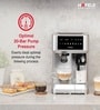 Hafele U-Kaffee Nova Coffee Machine| 20-Bar Pump Pressure | Removable Water Tank (1.6 L)| Rapid Thermoblock Technology | Built-in Semi-automatic Cleaning-1350W | 2 Year Warranty | Silver