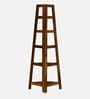 Hagley Sheesham Wood Bookshelf In Provincial Teak Finish