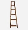 Hagley Sheesham Wood Bookshelf In Rustic Teak Finish