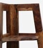 Hagley Sheesham Wood Bookshelf In Rustic Teak Finish