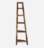 Hagley Sheesham Wood Bookshelf In Rustic Teak Finish