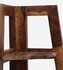 Hagley Sheesham Wood Bookshelf In Rustic Teak Finish