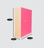 Hagrid Kids 3 Door Wardrobe In Pink Colour