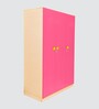 Hagrid Kids 3 Door Wardrobe In Pink Colour