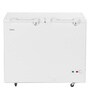 Haier 319 L Double Door Standard Deep Freezer  (White, HCC-345HCDD)