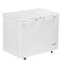 Haier 319 L Double Door Standard Deep Freezer  (White, HCC-345HCDD)