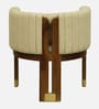 Haiger Sheesham Wood Arm chair In Scratch Resistant Provincial Teak Finish