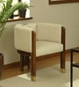 Haiger Sheesham Wood Arm chair In Scratch Resistant Provincial Teak Finish