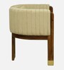 Haiger Sheesham Wood Arm chair In Scratch Resistant Provincial Teak Finish