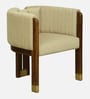 Haiger Sheesham Wood Arm chair In Scratch Resistant Provincial Teak Finish