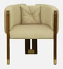 Haiger Sheesham Wood Arm chair In Scratch Resistant Provincial Teak Finish