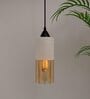 Hairo White Glass Hanging Light