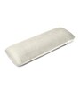 Half Body Memory Foam 30 x 10 Inch Pillow in Cream Colour with Velvet Cover