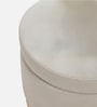 Halo Pouffe In Soft Grey Colour
