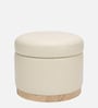 Halo Pouffe In White Colour