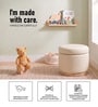Halo Pouffe In White Colour