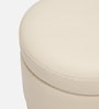 Halo Pouffe In White Colour