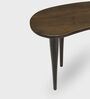 Halo Wooden Console Table In Mahogany Colour