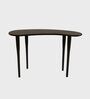 Halo Wooden Console Table In Mahogany Colour