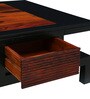 Morzine Sheesham Wood Coffee Table In Dual Finish
