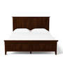 Hama King Size Bed In Milan Walnut Finish