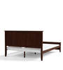 Hama King Size Bed In Milan Walnut Finish