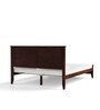 Hama Queen Size Bed In Milan Walnut Finish
