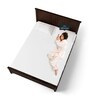 Hama Queen Size Bed With Storage In Milan Walnut Finish