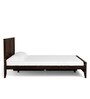 Hama Queen Size Bed With Storage In Milan Walnut Finish