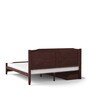 Hama Queen Size Bed With Storage In Milan Walnut Finish
