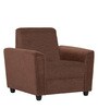 Hamburg 1 Seater Sofa in Dark Brown Colour