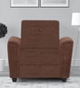 Hamburg 1 Seater Sofa in Dark Brown Colour