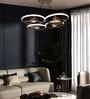 Hamel 78W Modern LED Ceiling Chandelier Light | 60 cm Height Adjustable | Google & Alexa Compatible | 3 Light Modes | Decorative Lighting for Living Room, Dining Room, Bedroom, Hall & Office