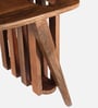 Hamilton Mango Wood End Table With Magazine Rack In Tubbaq Finish