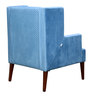 Hamlet Wing Chair In Blue Colour