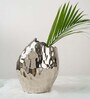 Hammered  Metal Table Vase