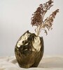 Hammered Metal Table Vase
