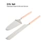 Hammered Copper Handles Stainless Steel Cake (Set of 2)