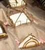 Hammered Gold Stainless Steel Tissue Holder