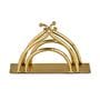 Hammered Gold Stainless Steel Tissue Holder