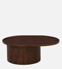 Hammered Mango Wood Nesting Coffee Table Set In Tubbaq Finish