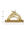 Gold Hammered Tissue Stand