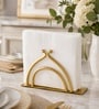 Gold Hammered Tissue Stand