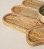Hamsa Hand Chip & Dip Platter